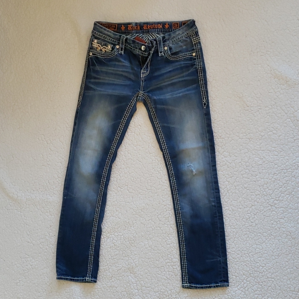 Rock Revival Avery Easy Capri
